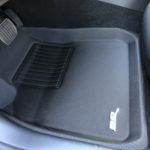 3D MAXpider floor liners for Tesla 3 closeup