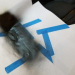 3D MAXpider floor liners with emblem sprayed black