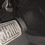 Kagu Floor mats in Tesla S fitment near pedals