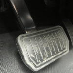 Kagu Floor mats in Tesla S near pedals