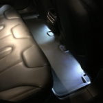 Kagu floor liners in 2016 Tesla Model S 2nd row