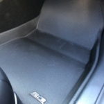 Tesla Model 3 with Kagu floor liners front row