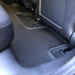 Tesla with Kagu floor liners second row