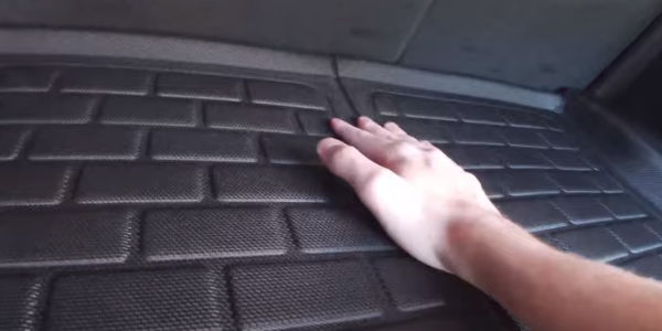 Cargo liner for the Tesla 3: Texture