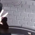 Frunk liner in the Tesla 3