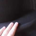 Here’s how the mat aligns to the edges of the Model 3 cargo area