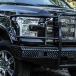 Ford F-150 with a grille guard
